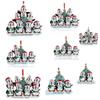 Cute Penguin Family Pendant Xmas Christmas Tree Decoration Drop Ornaments Gift 2022 New Year Party For Home Decor