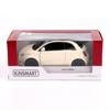 Kinsmart Fiat 500E Pastel Color Diecast Car, Ivory