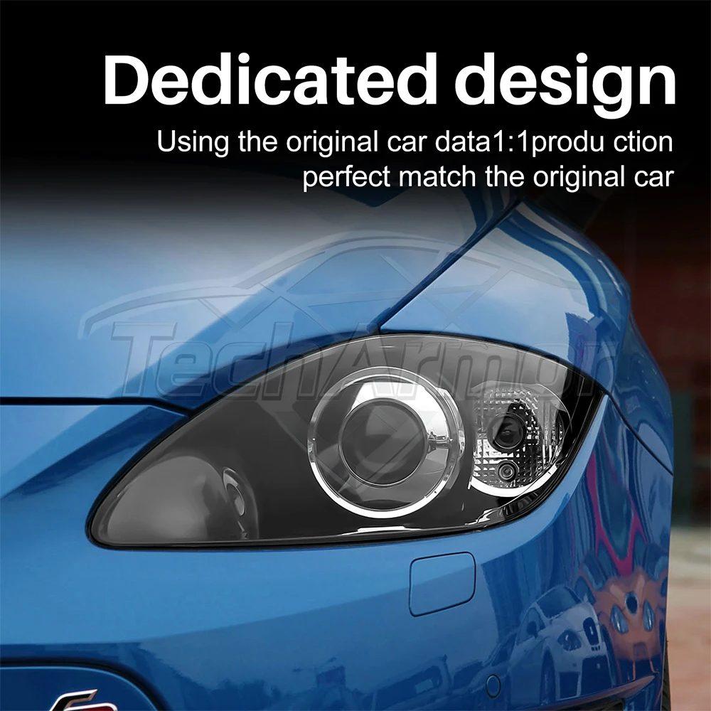 TPU Car Headlight Protective Film For SEAT Leon 2005 2006 2007 2008-12 Transport & Smoke Anti-Scratch Auto External Accessories