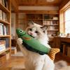 Cat Toy Imitation Fish Design Built-in Catnip Kitten Teething Aid Bite-resistant Teeth Grinder Scratch-Resistant Pet Toy