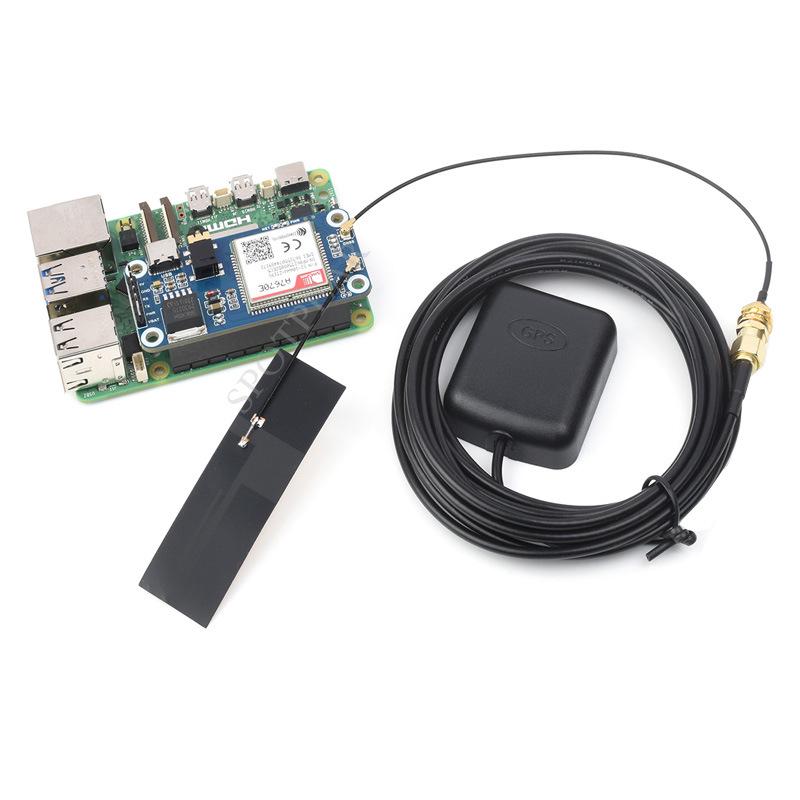 Rozšiřující deska Raspberry Pi A7670E: Síť LTE Cat-1/2G s podporou GSM/GPRS/GNSS