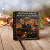 Calendar de Advent Legendele Forțelor Armate 2025, Cu 24 de Zile de Mașini Militare Legendare Americane Ornamente 2D