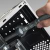 40 In 1 Ratcheting Screwdriver Set with 180 Degree Rotating Head & Magnetic Bit Suitable for Tight Space Vehicle Repair