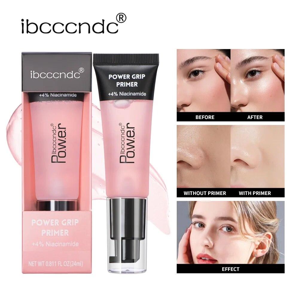 24 ml Gesichts-Basis-Primer, Poren, unsichtbare Ölkontrolle, Make-up, Gesichts-Basis-Creme, Foundation, Pulver, Grip-Primer, Kosmetik
