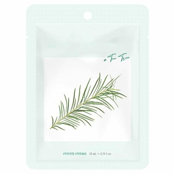 Colorless, transparent, and moisturizing essence tea tree mask pack (10 sheets) (WA823F1) basic