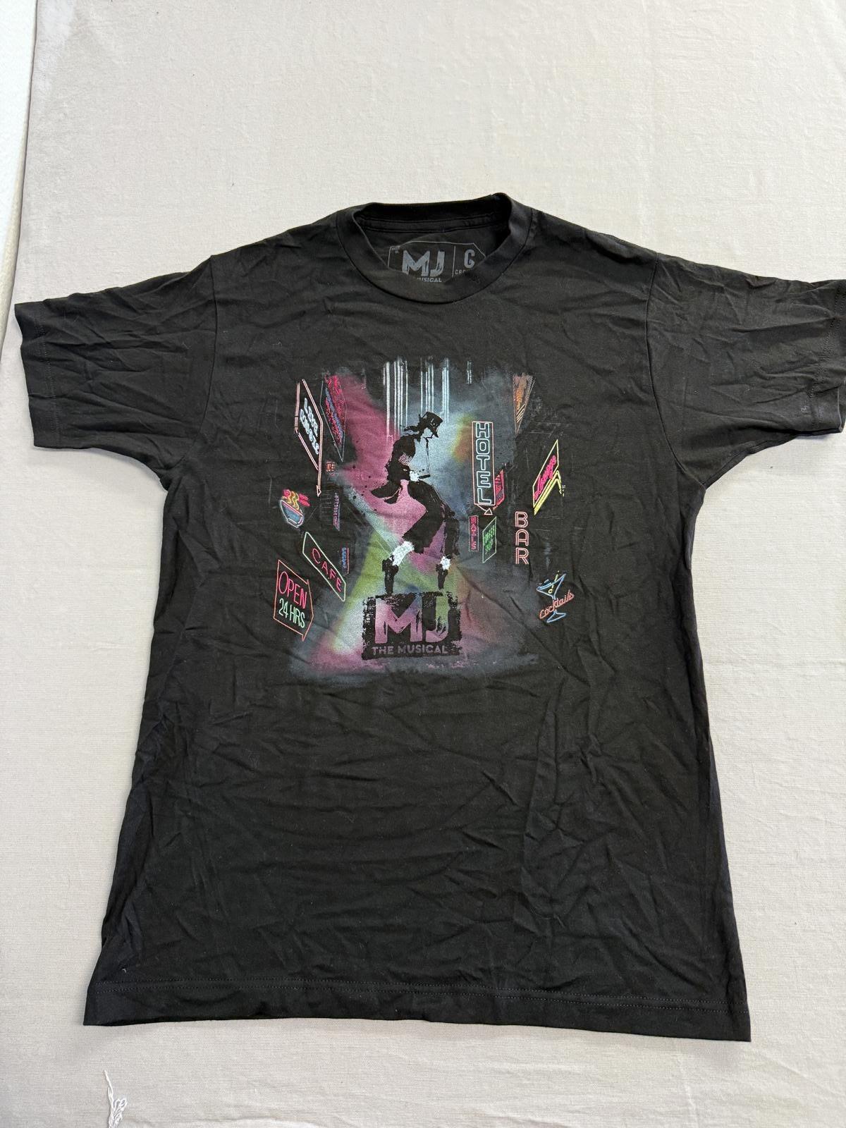 Michael Jackson T-shirt MJ The Musical Broadway Tee - M XXXXL
