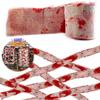 Cloth Halloween Blood Strip Horror Scene Decorative Props Quarantine Gauze Tape
