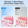 Water Dental Flosser for Teeth – 300ML Cordless Oral Irrigator with 6 Replaceable Jet Tips, 3 Modes, Portable Rechargeable Electric Flosser for