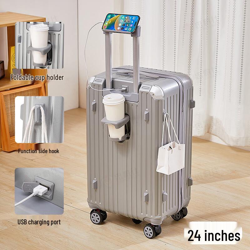 Multi-functional Spinner Wheel Luggage