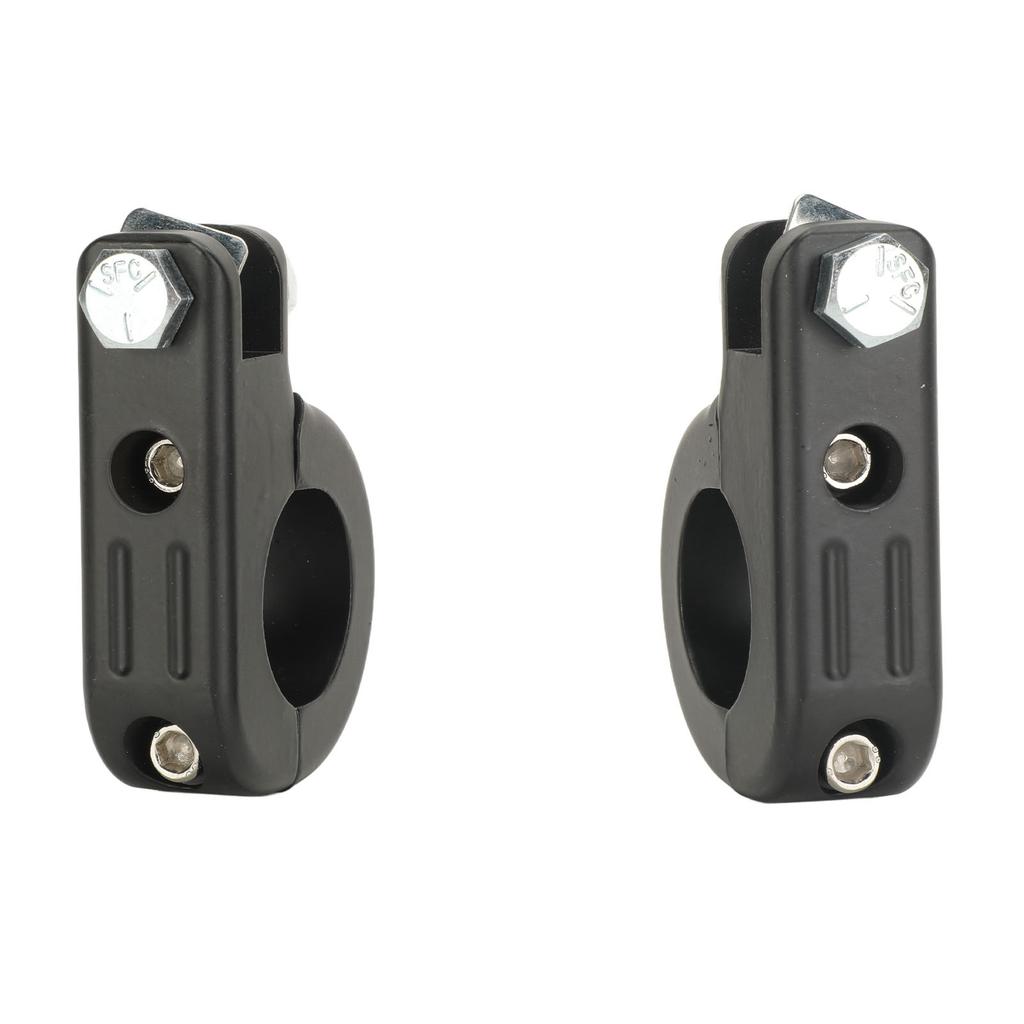 Footpeg P Clamp Mounting Kit Aluminium Alloy Foot Rest Pedal Clamp Bracket for Motorcycle