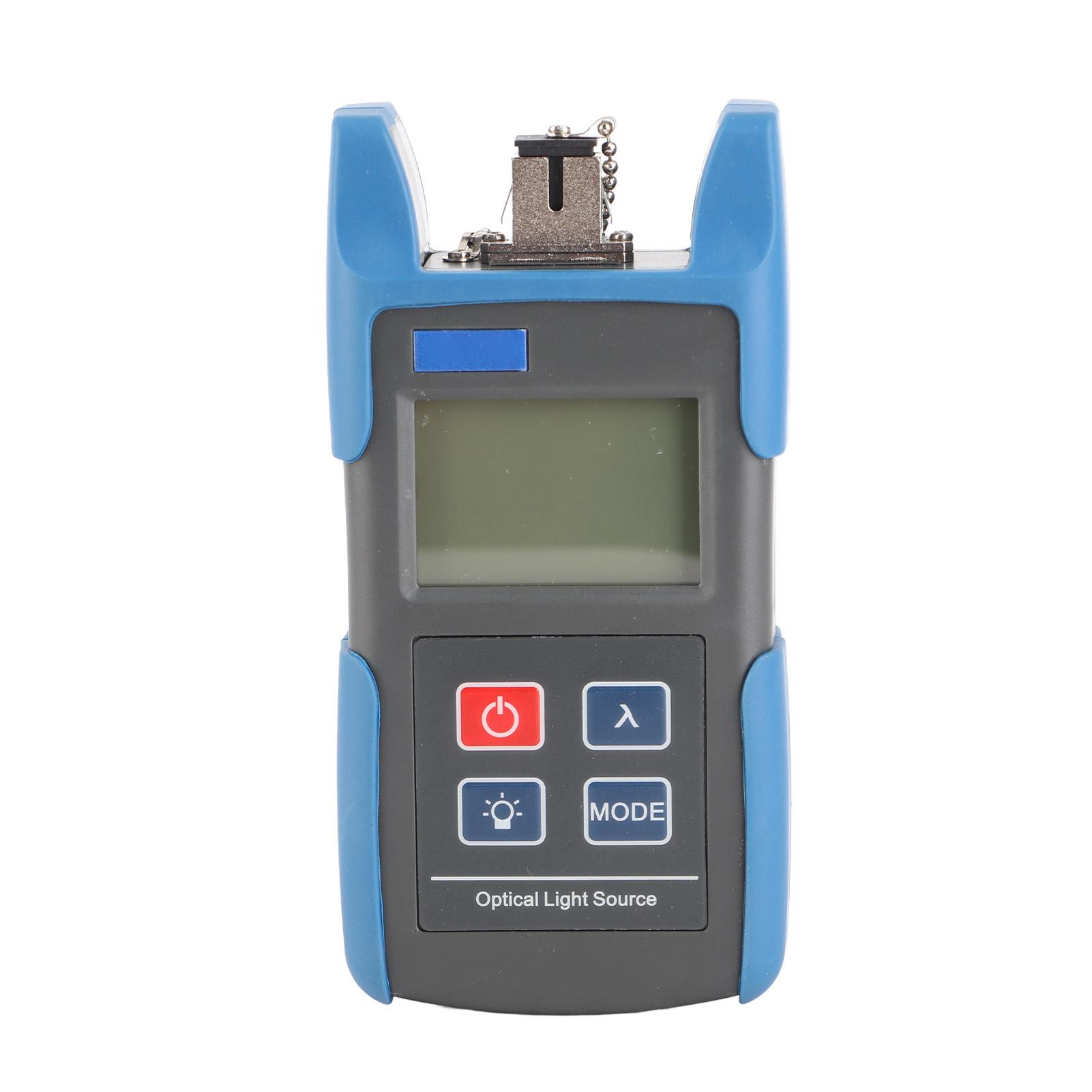 

Fiber Optic Tester Single Mode 1310 1550nm Fixed SC Head Handheld Power Meter with Protective Case