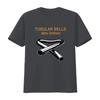 T-shirt da Uomo Estiva con Stampa Alfabeto e Tubo dell'Acqua, Girocollo, 100% Cotone, Casual, Taglia Grande, Streetwear, Morbida, Traspirante, Manica Corta