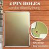 1/2Pcs Vintage Man Cave Tin Sign, What Happens In The Man Cave Stays In The Man Cave, Rust-Proof Durable Funny Metal Wall Plaque