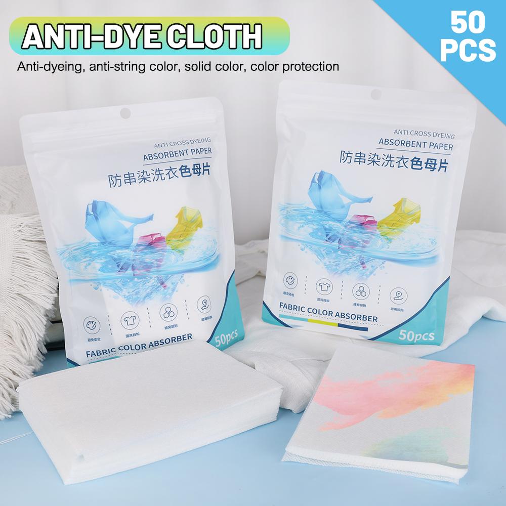 50 ks tablet proti skvrnám na prádlo, které absorbují barvu