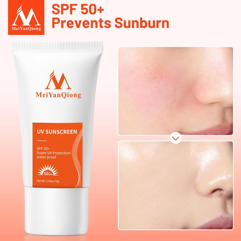 MeiYanQiong Sunscreen SPF50+ - Whitening & UV Protection 30g