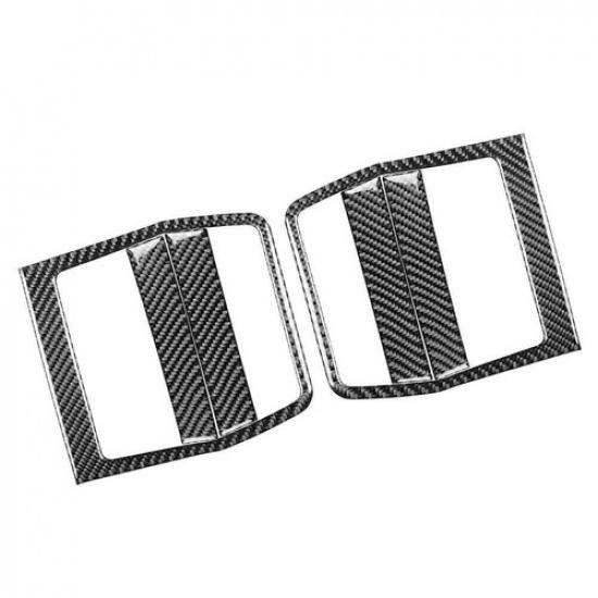 For Dodge Challenger 08-14 6x Carbon Fiber Interior Door Pusher Panel Cover Trim