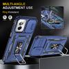 Armor Series For Motorola Moto G Stylus 5G (2024) Case PC+TPU Lens Protection Kickstand Phone Cover