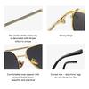 Fashion Sunglasses Men Cool Driving Glasses Goggle Summer Metal Vintage Pilot Sun Glasses Punk