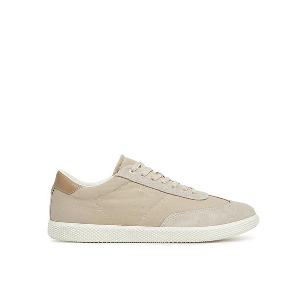Men's Sneakers Calvin Klein Low Top Lace Up Cv Mix Hm0hm01724 Beige