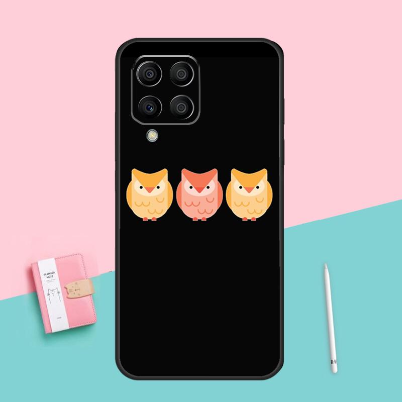 Süße Eulen Für Samsung Galaxy M32 M52 M31 M16 M11 M21 M13 M33 M35 M53 M55 M15 M14 M34 M54 M12 M06 Hülle