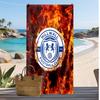 Toalha de Praia Estampa de Futebol Millwall, Toalha Grande Macia de Secagem Rápida para Praia Acampamento Natação
