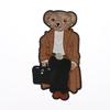Large Bear Clothing Patch Hand Sewn Embroidery Patches Clothes Decoration Accessories Sewing Applique DIY Craft Backpack Textile