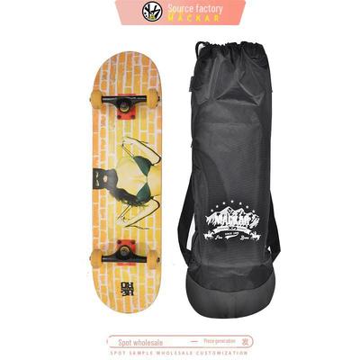 MACKAR Trendi Ortak Tasarım Kaykay Sırt Çantası Double Rocker & Banana Board'lar için