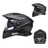Full Face Motorcycle Helmet Touring Off-Road All Season Riding With Dual Visors ABS Shell Men Women