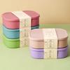 Leak Proof Lunch Container Heat Resistant Picnic Box Portable Food Box  Student