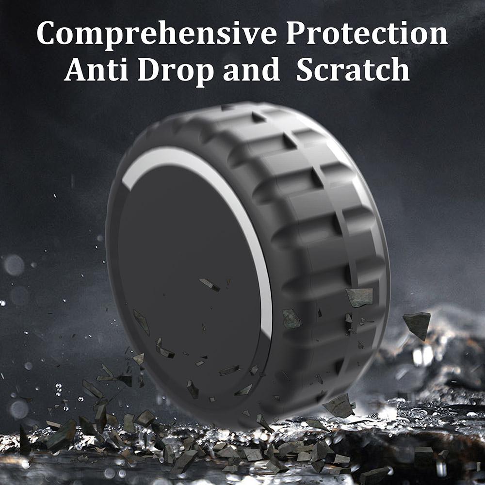 4Pcs For Apple AirTag Bluetooth-compatible Tracker Adhesive Waterproof PC Protective Case