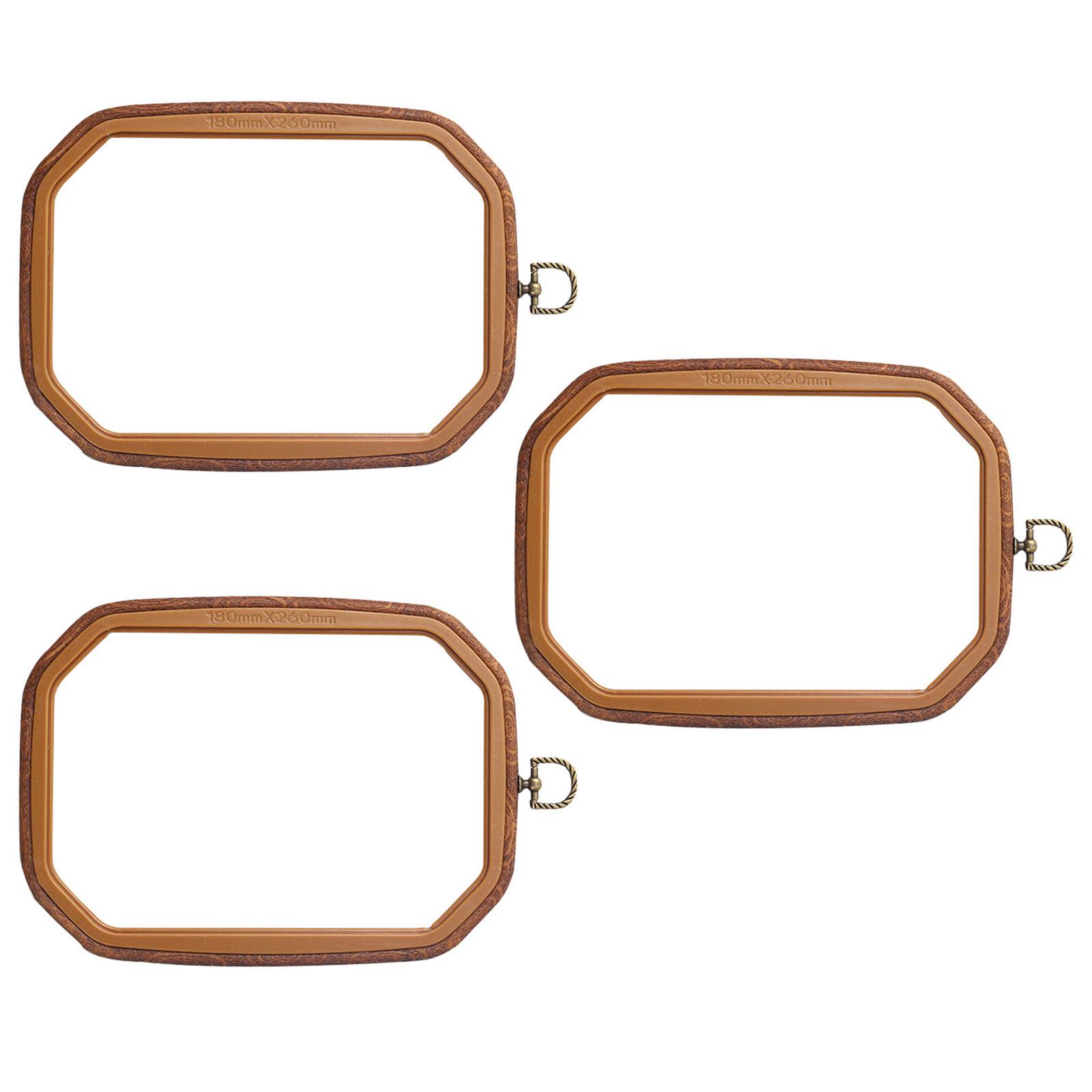 

3 шт. пяльцы для вышивания из смолы пяльцы для вышивания крестиков пяльцы для вышивания регулируемые пяльцы для вышивания для шитья и рукоделия