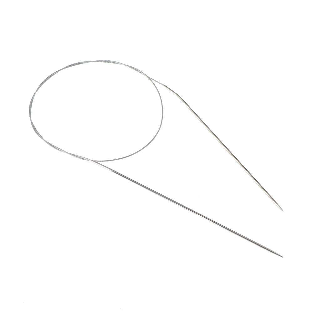 

Stainless Steel Circular Knitting Needle Handmade Weaving Crochet Hook Household DIY Crafts Needlework Supplies Sewing Pins