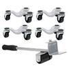 Furniture Transport Set Silver Lifter Moving Plate for Heavy Objects Bearing 400KG