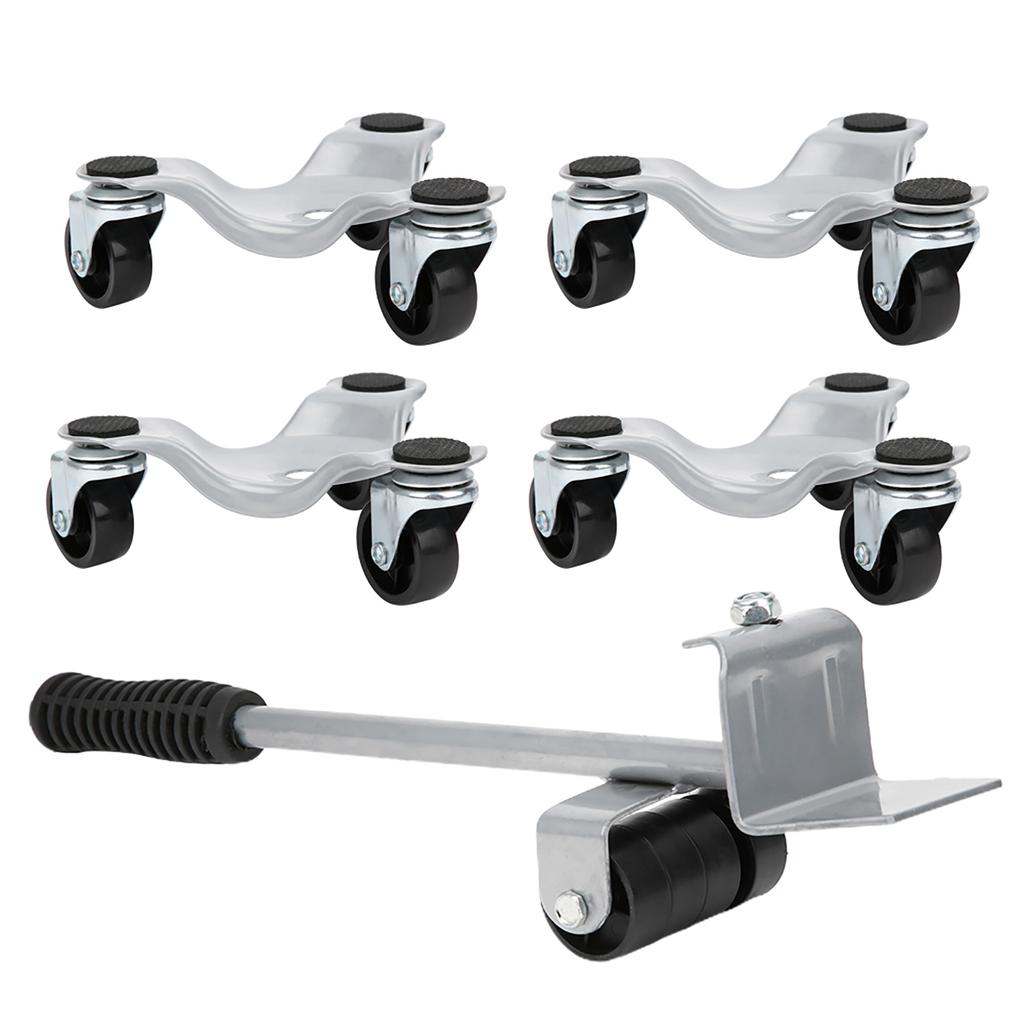 Furniture Transport Set Silver Lifter Moving Plate for Heavy Objects Bearing 400KG
