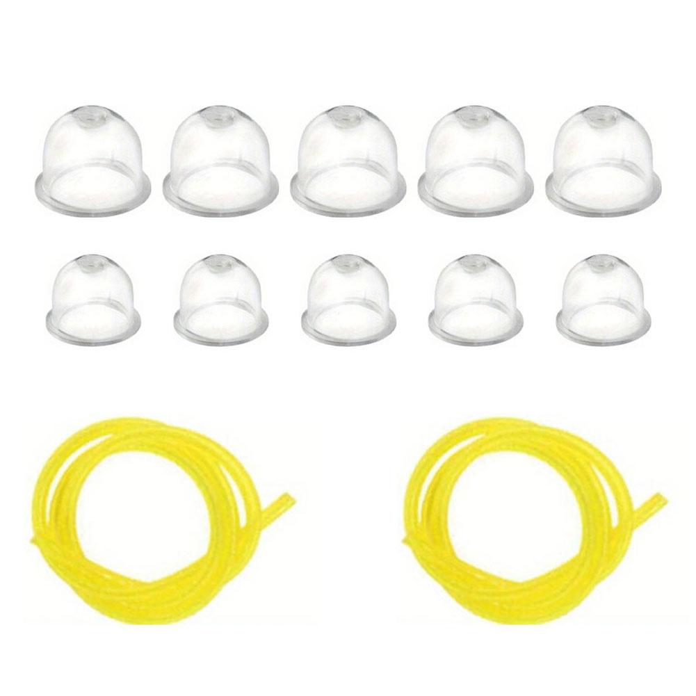 

Lawn Mower Small Engine Oil Bubble Fuel Pipe Kit Compatible with Chainsaws Trimmers Snow Blower Carburetor Replacement Parts