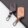 3 Buttons High Quality Leather Key Case Cover For Toyota Land Cruiser Prado 150 Camry Prius Crown For Subaru Foreste XV