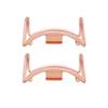 2Pcs Watch Band Metal Connector High Durability Rust-Resistant Easy Disassembly Wristband Strap Connector for Xiaomi Band 9/8/9 NFC/8 NFC