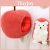 Creative Apple Hedgehog Plush Toy Stuffed Animal Detachable Apple Nest Cute Pillow Couple Gift