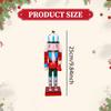 Christmas Decoration Standing on A Base Nostalgic Doll for Desk Centerpiece