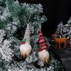 Christmas Home Party Decorative Supplies Glow Dwarf Ornament Christmas Tree Pendant Faceless Plush Doll New Year Creative Gifts