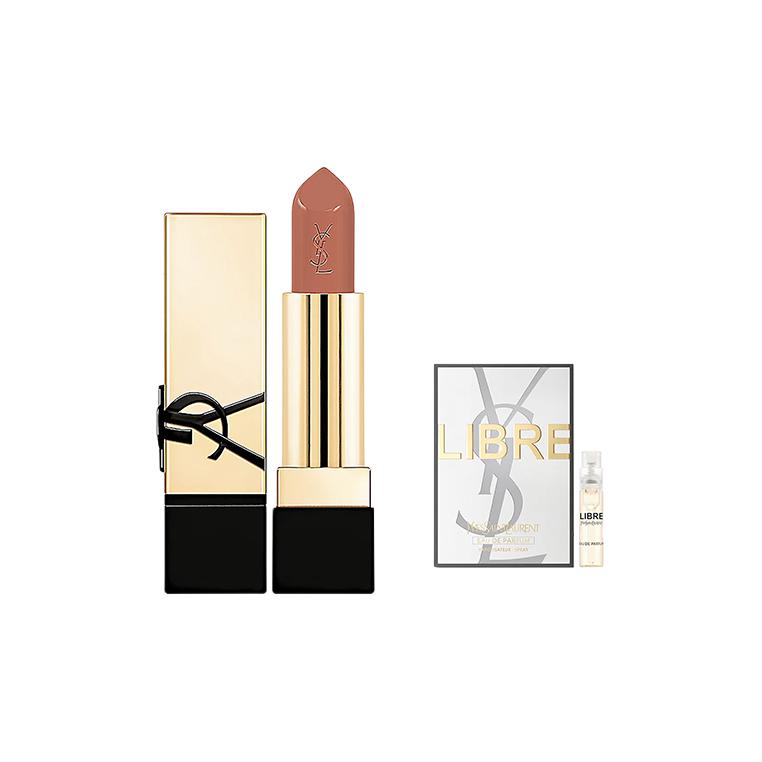 SAINT LAURENT Мини-наборы образцов макияжа Легко растушевываются Велюровые Натуральные Стойкие Тон кожи Нежные