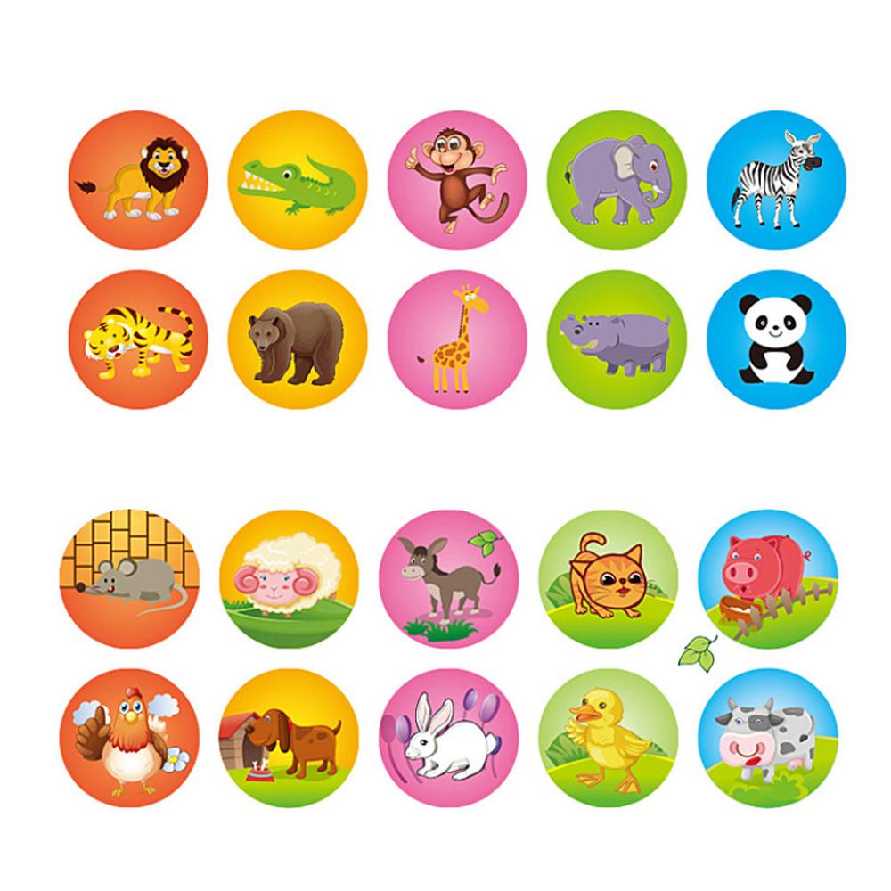 Cute Scrapbook Round Scrapbooking DIY Kids Stamp Rubber Stamps Dinosaur Stamps Cartoon Stamp