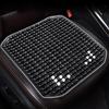 Ventilated Wooden Bead Chair Mat Color Option Durability Handmade Seat Pad Chair Cushion For Furniture Vehicle
