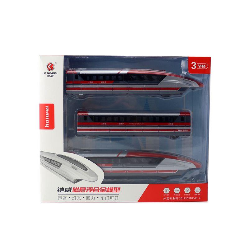 Magnetic Train Levitation Toy Model With Sound Light And Inertial Control