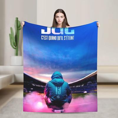 Rapper Musik JUL Decke Dekorative Flanell Bettwäsche Überwürfe für Sofa Sessel Bett Warm Weich Individuelle Qualität Tagesdecke