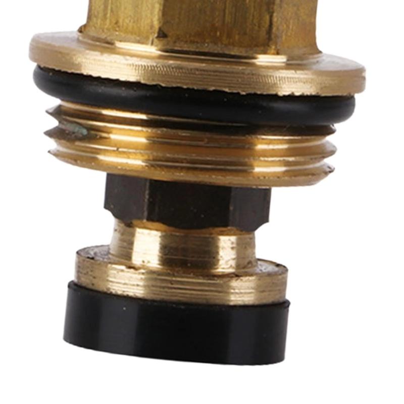 Reliable Brass Faucet Cartridge Replacement Easy To Install Brass Tap Valves Core for Drip Frees Hot & Cold Water Taps