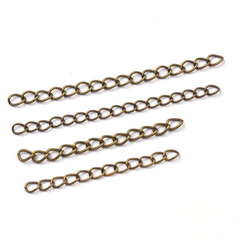 

Удлинительная цепь, объемное ожерелье, браслет, короткие цепи, 5 см, 7 см, соединительная цепь для самостоятельного изготовления ювелирных изделий 5cm 50pcs бронзовый