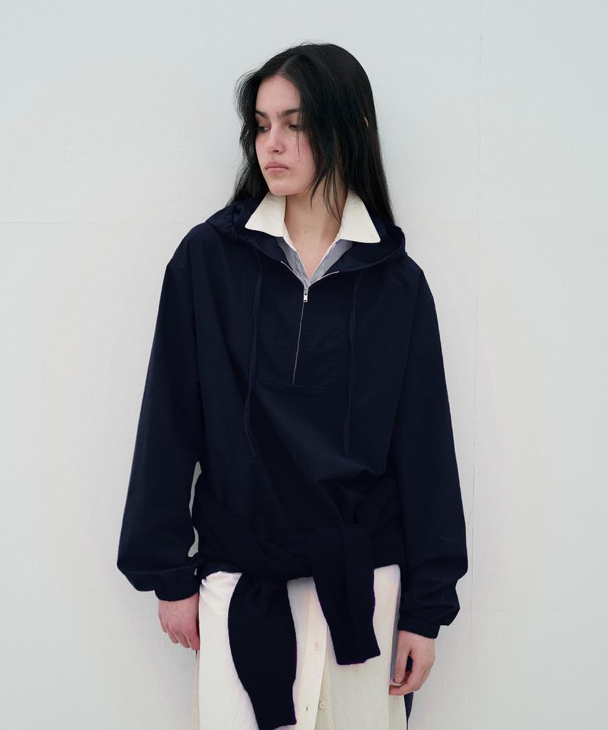 Jeonggam Studios Cotton Hoodie Anorak_3 Color