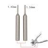 10Pcs Dismounting Pin Repair Kit Tool Stainless Steel Flip Key Disassembling Pliers for Lock Repair and Maintenance