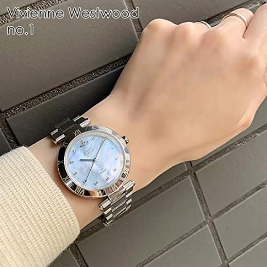 Pink Gold Silver Bracelet Watch with Shopper VV206 Wristwatch [Vivienne Westwood] Women's (no.1 VV206BLSL) [item]